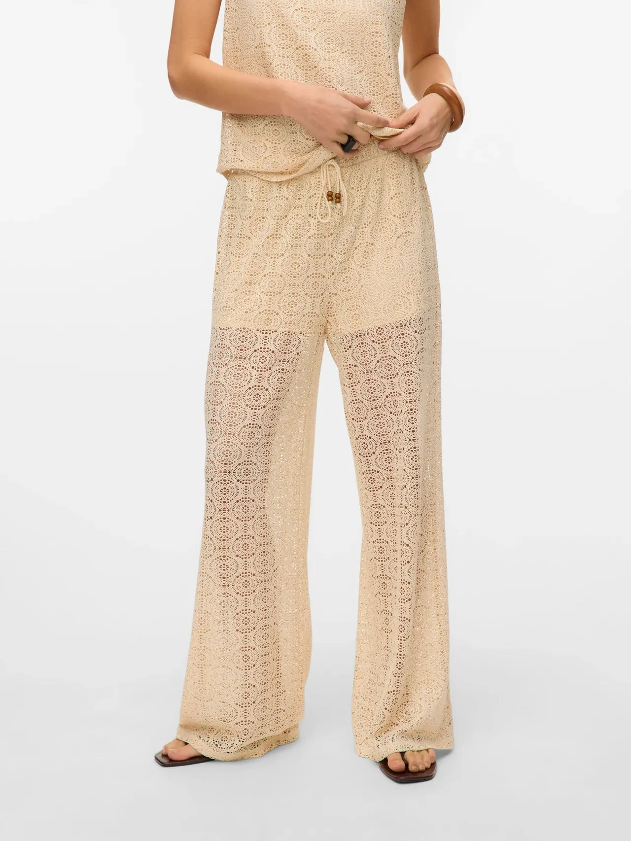 Clean Lines Crochet Pants