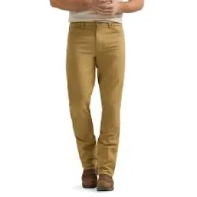 Cool Silhouette Smooth Shape Wrangler Men's Beige Jeans/2361466