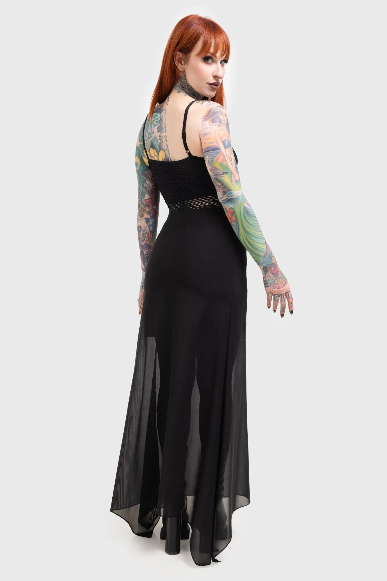 Death Star Maxi Skirt Minimalist fashion