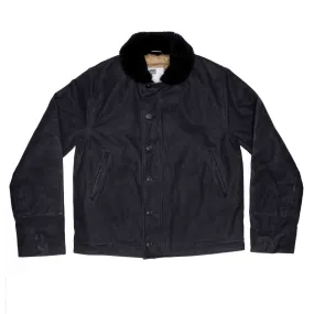 All Season Deck Jacket - Black Shearling