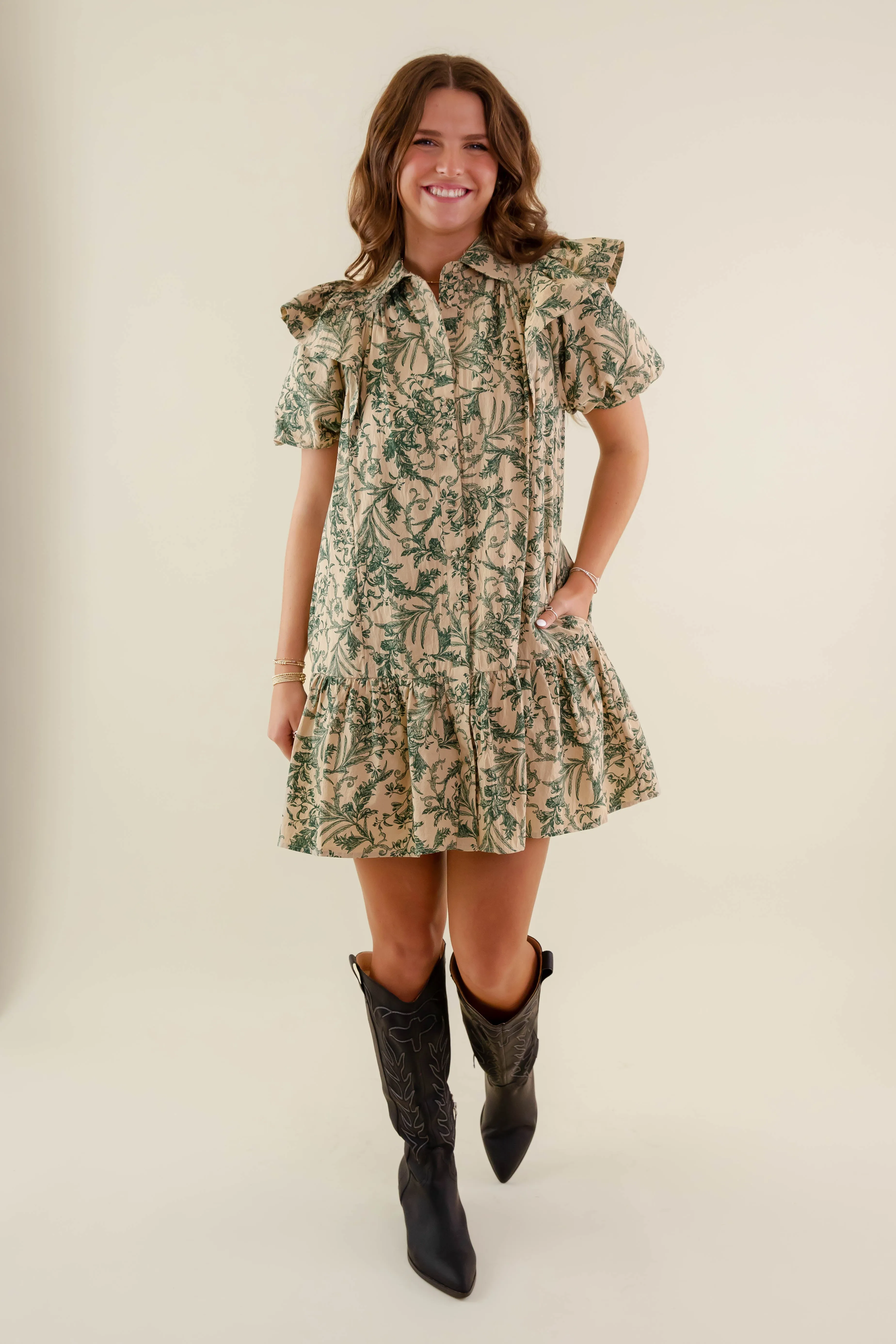 How Much I Care Dress Classy Look Nordic Plain