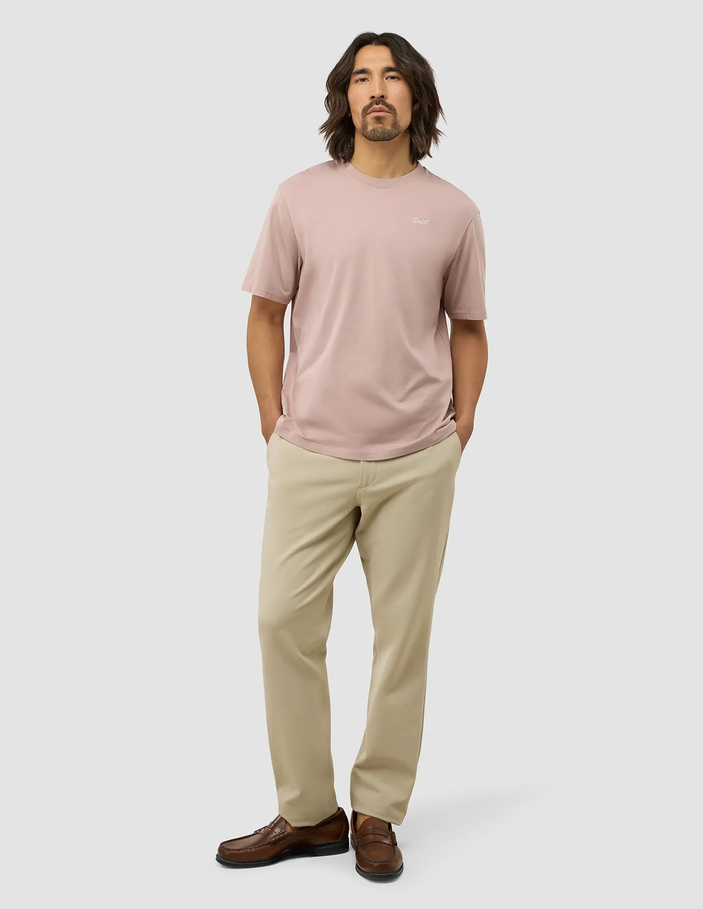 Simple yet stylish Everyday Trend Supima T-Shirt Box Fit Legacy Dusty Lilac