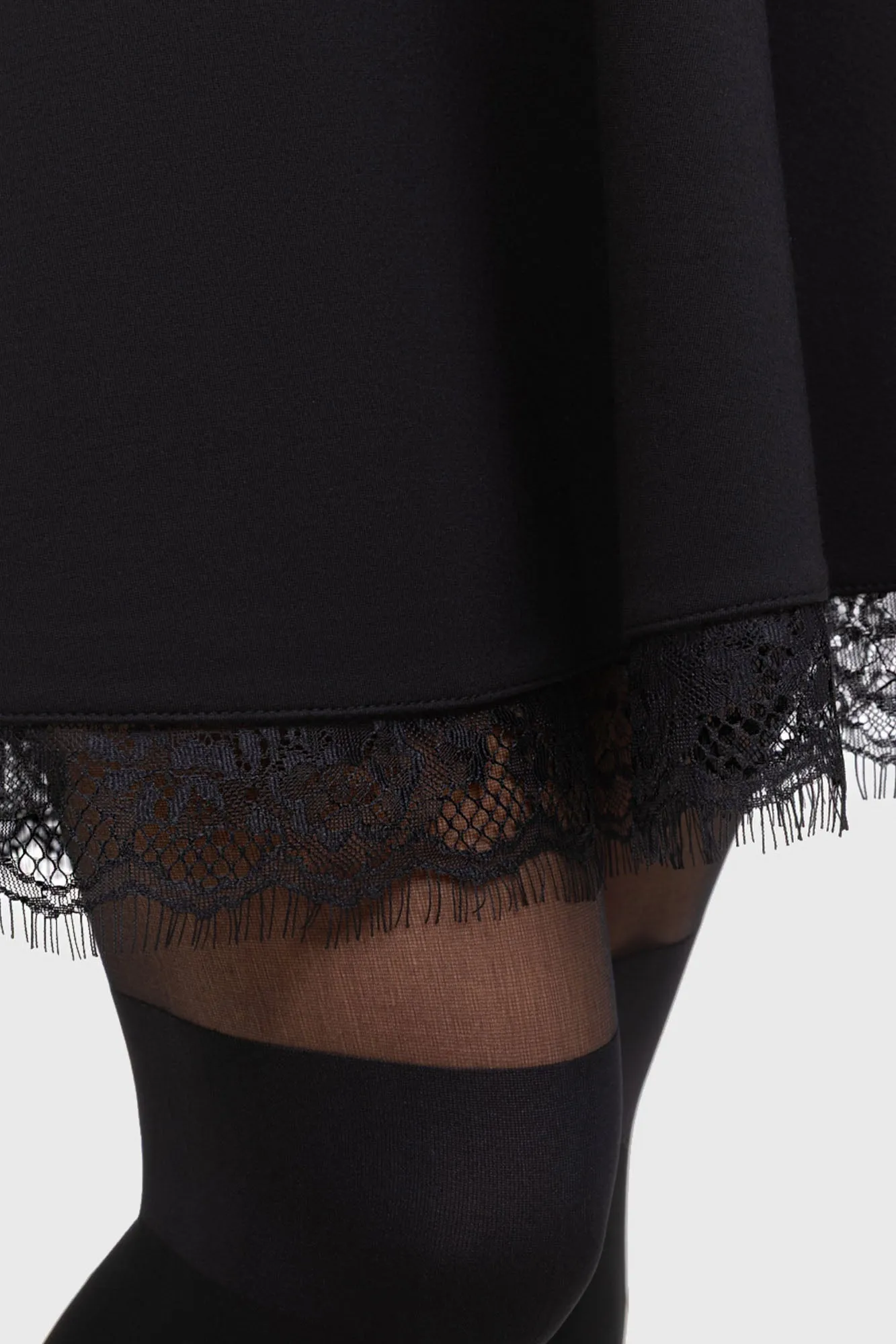 Smooth Surface Draculana Skater Dress [B]