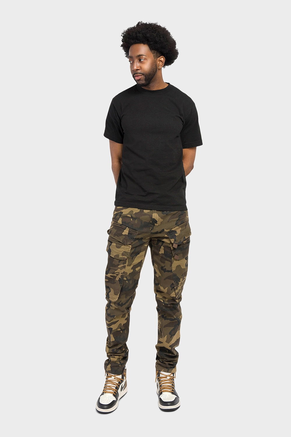 Dual Pocket Cargo Pants Comfy Vibes Abrasion Resistant Fabric