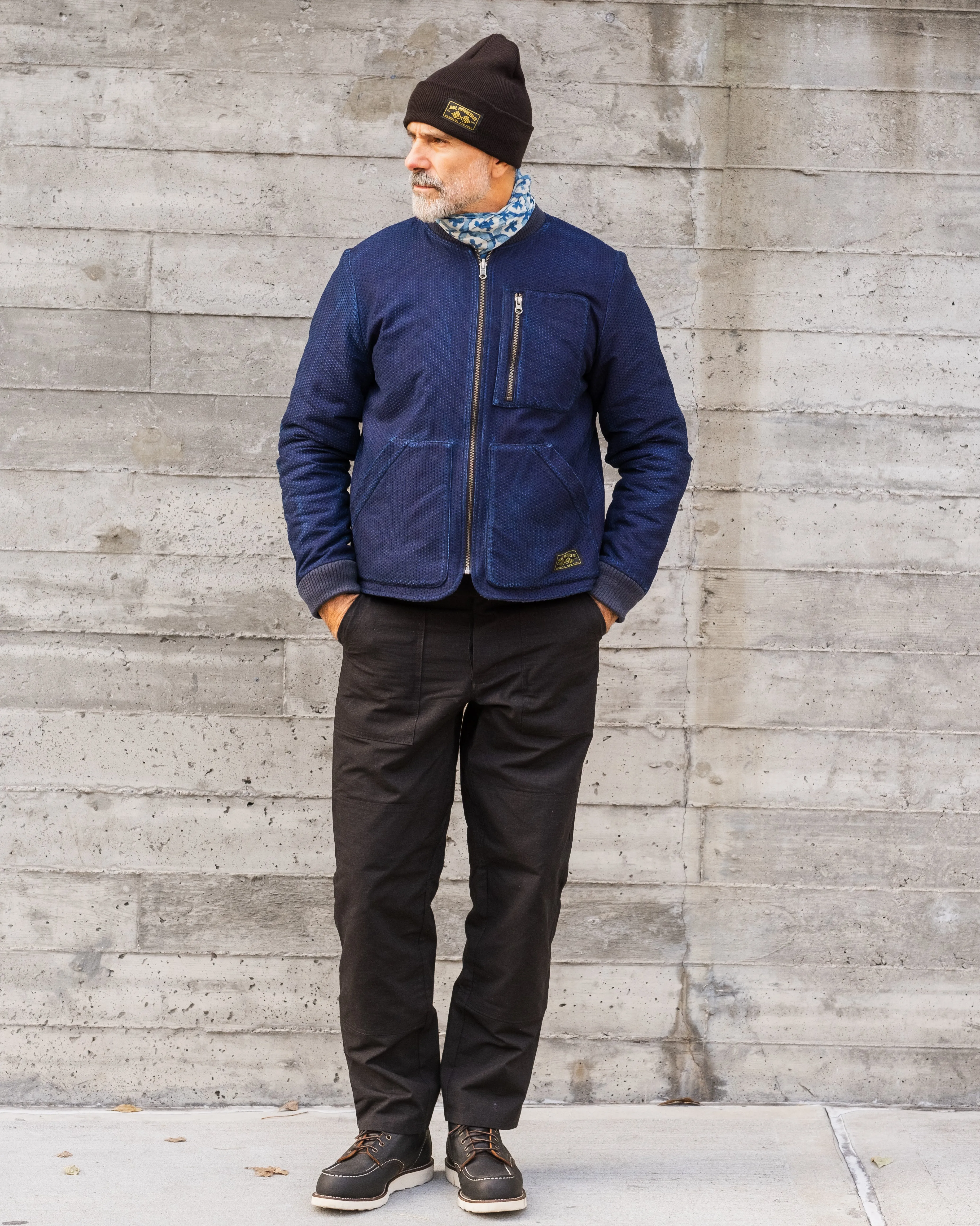 Humboldt Polartec? Liner Reversible Jacket - Sashiko Seamless Technology AntiStaticFinish