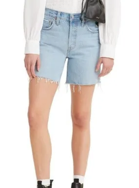 Levi's 501 Mid Thigh Short in Samba Tango Neutral Fit Piece