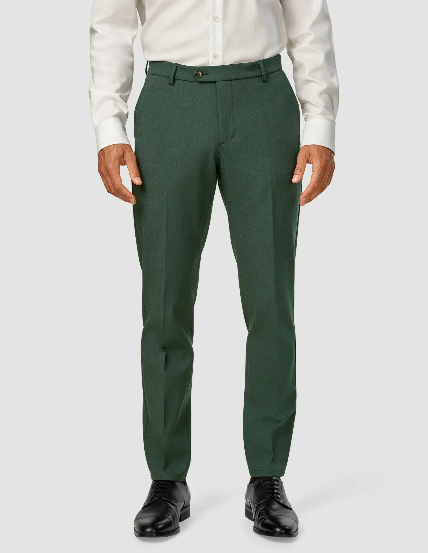 Ultimate Comfort Essential Suit Pants Regular Pine Green