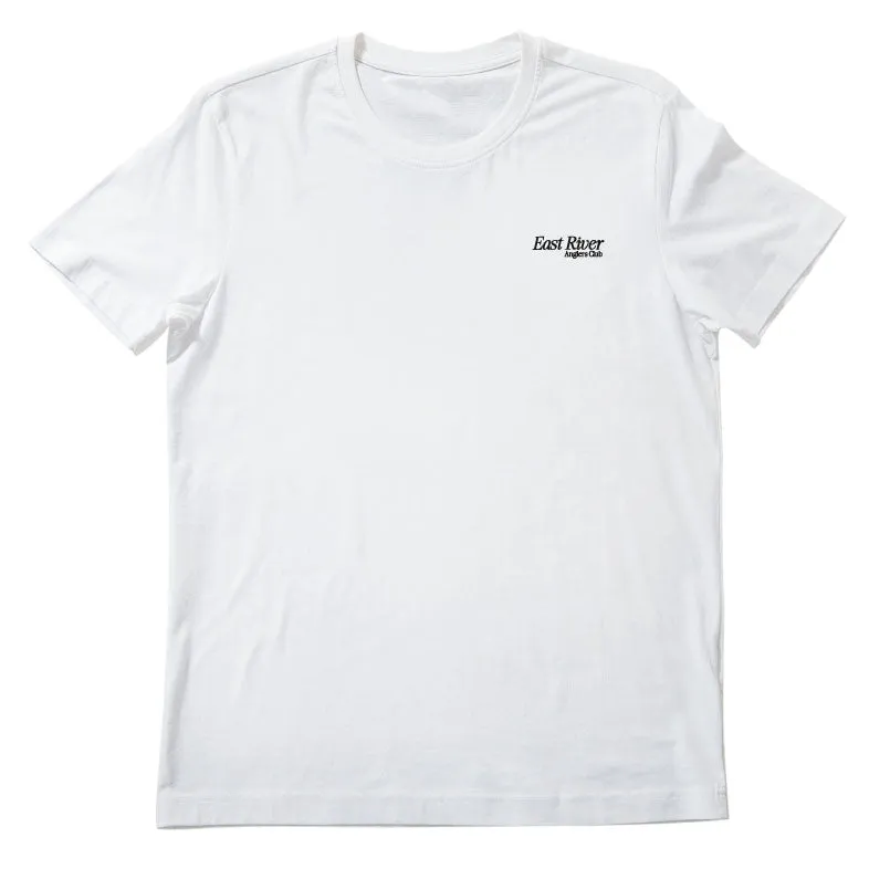 EAST RIVER ANGLERS SHORT SLEEVE - WHITE semi-formal style Comfortable Shape