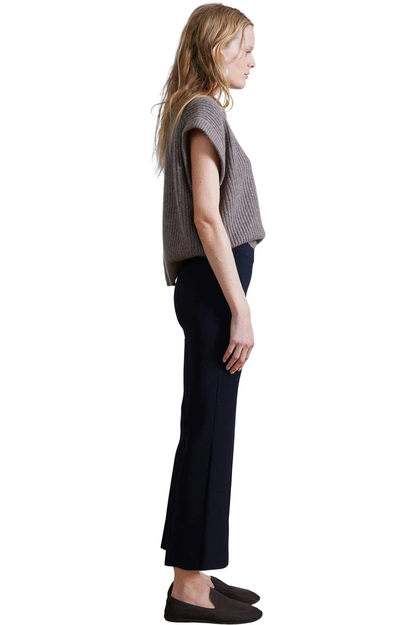 Apiece Apart Rene Pull On Pant in Black Casual Chic Look