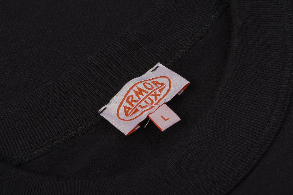 Cozy Style Job Interview ARMOR LUX HERITAGE T-SHIRT - BLACK