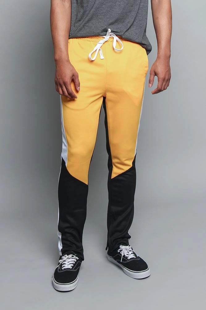Stylish Wear Active Design Thunderbolt Contrast Track Pants