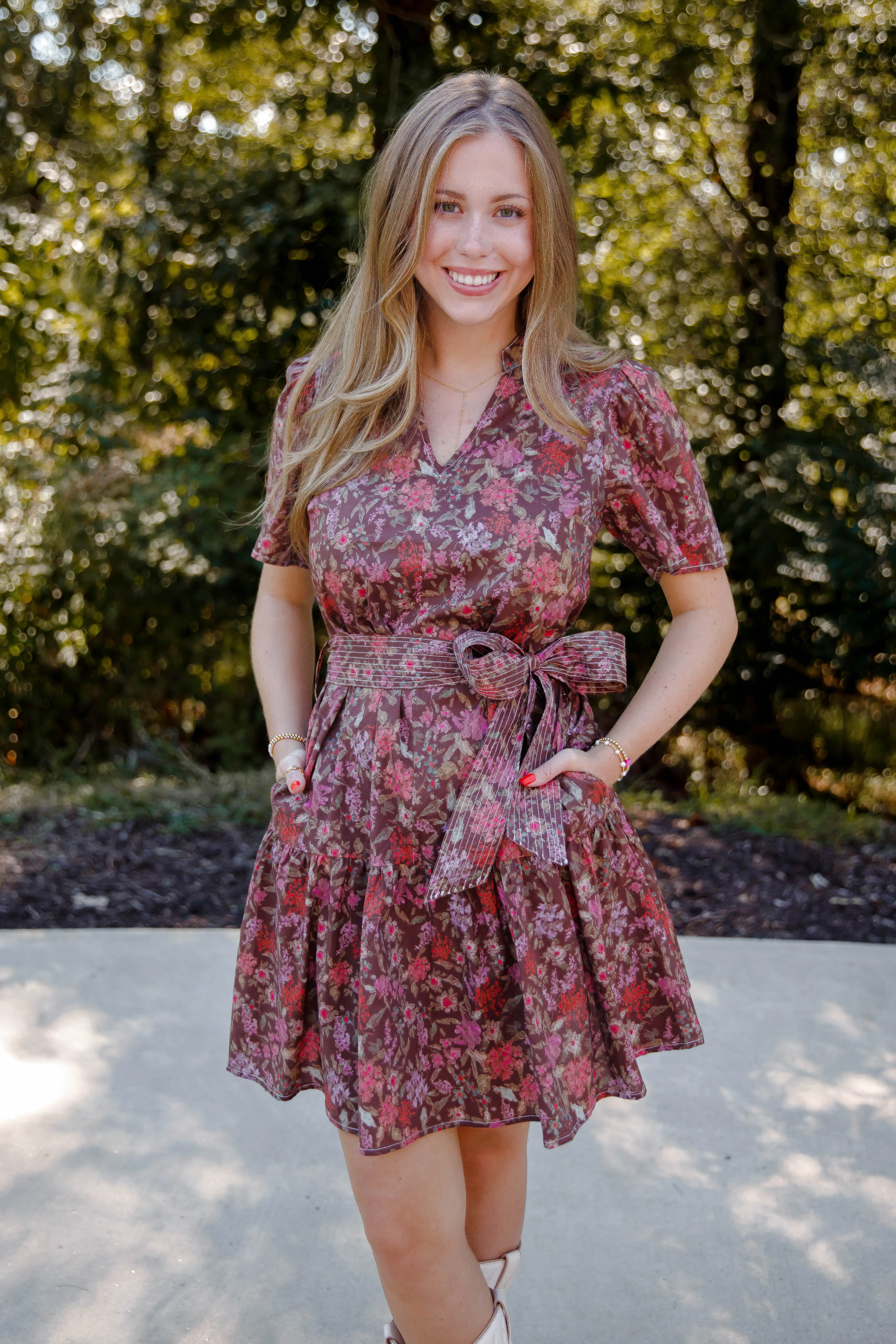 This I Know Dress Sleek Feel Floral design