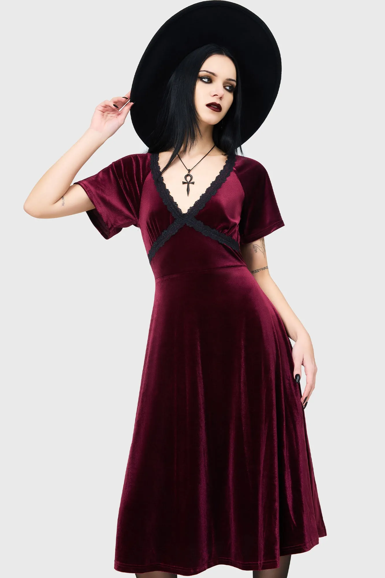 Echelia Dress [RED] vacation look