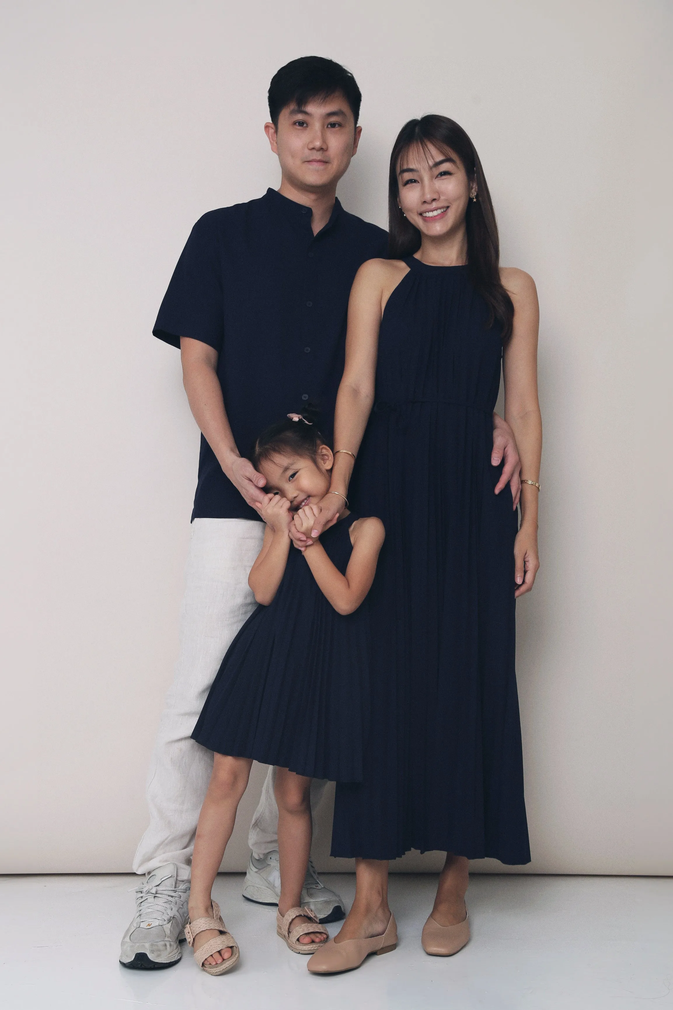 Feminine flowing piece Trendy pick CNY Hope Pressed Pleat Midaxi Dress Midnight Navy