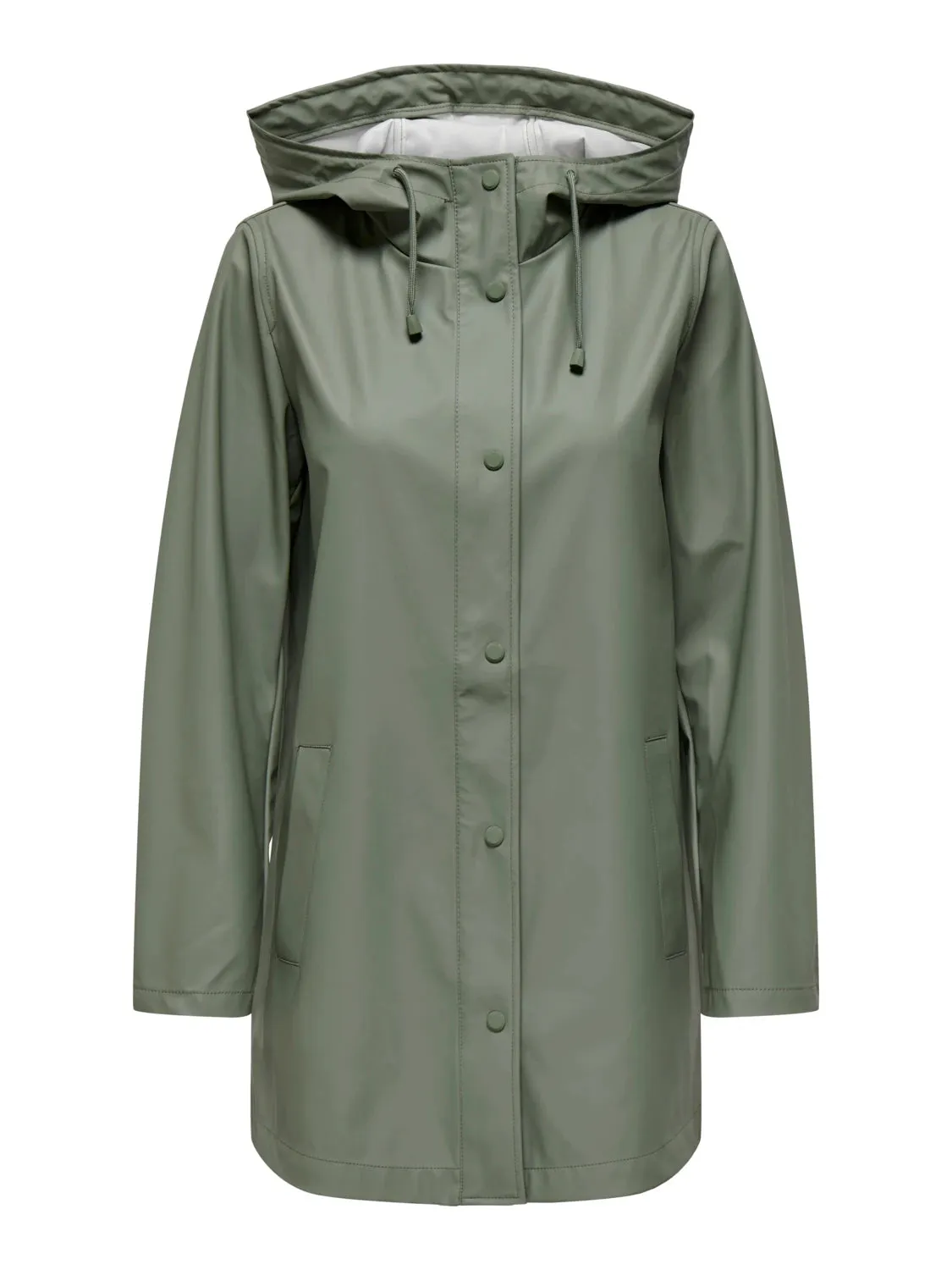 SoftInnerLayer Ellen Raincoat - Agave Green