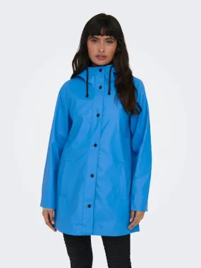 WaterResistant Coating No Roll Collar Technology Ellen Raincoat - Super Sonic