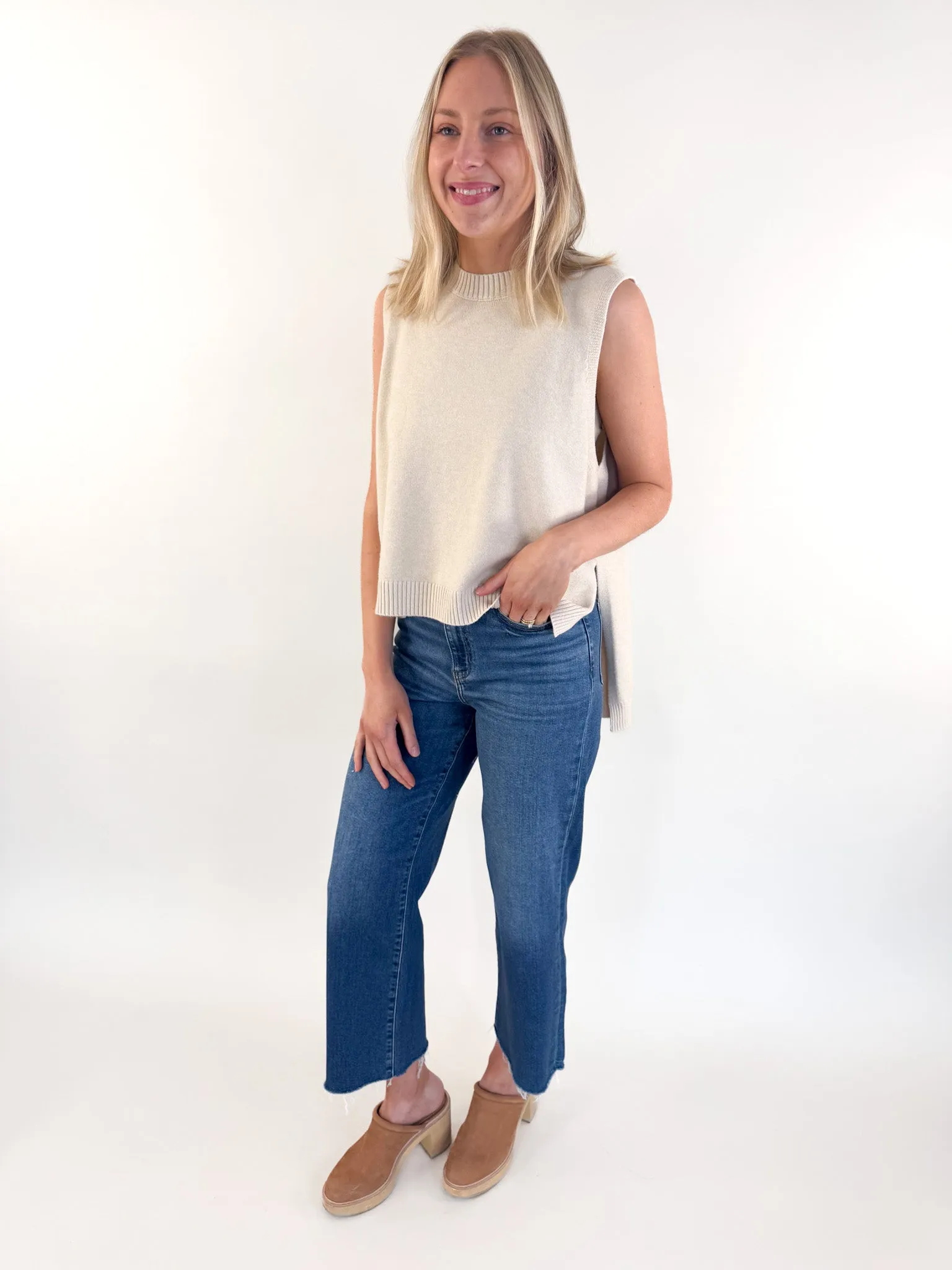 Basic Layering Warm Layering Ember Sleeveless Sweater