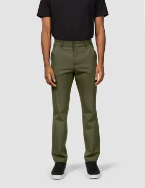Essential Pants Regular Clover Green Sleek Waist