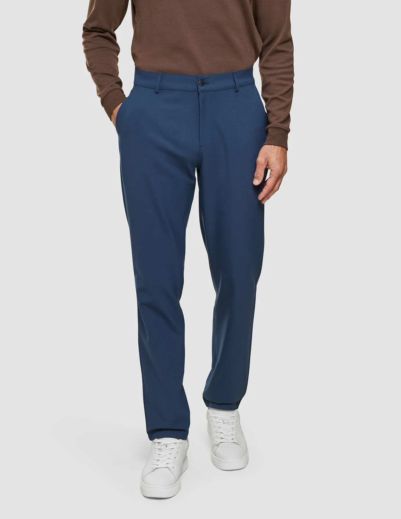 clean look Essential Pants Regular Marine Blue