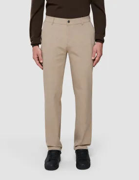 Stylish Look Essential Pants Regular Sand Grain