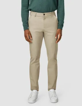 Wrinkle Resistant Finish Rubberized grip Essential Pants Slim Moonstone Melange