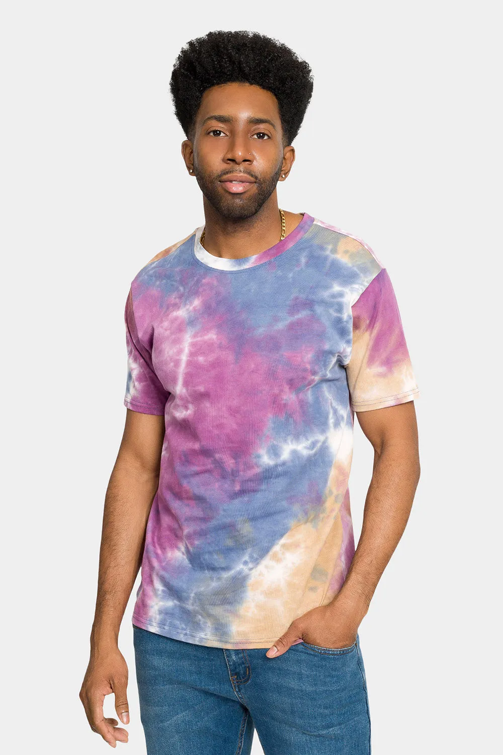 Essential Pastel Tie Dye T-Shirt ClassicCrewNeck