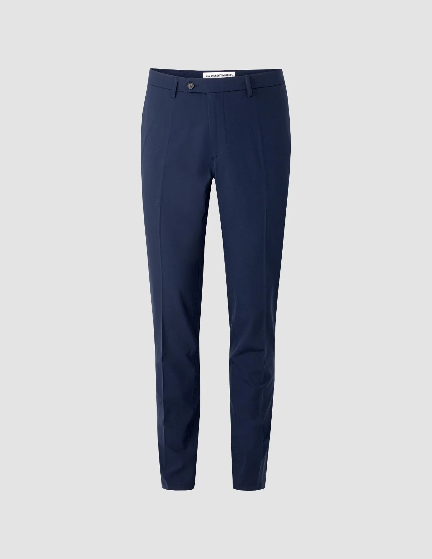 Essential Suit Pants Regular Marine Blue Soft and Stretchy