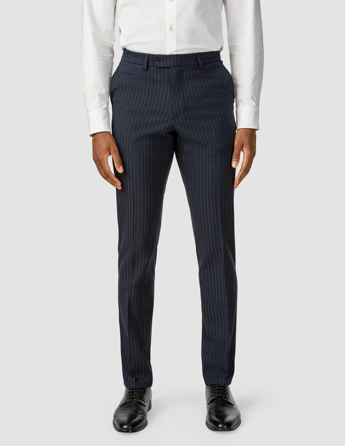 Easy Movement Essential Suit Pants Regular Navy Pinstripe