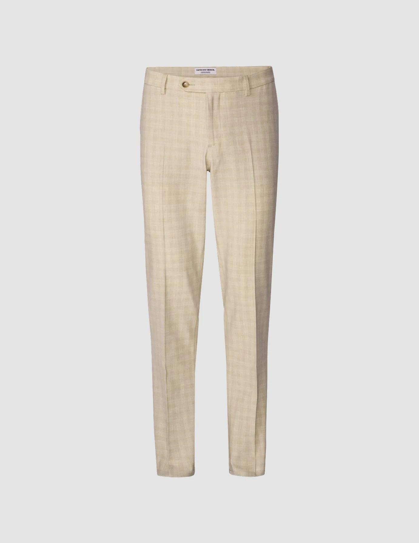 Essential Suit Pants Regular Warm Sand Comfort Style Street Inspired