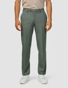 Neutral Look Day Adventure Essential Suit Pants Relaxed Fit Green Melange