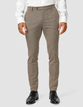 Essential Suit Pants Slim Almond MachineWashable Versatile Wear