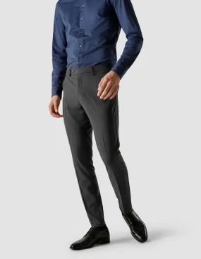 Ripped design Tall Length Essential Suit Pants Slim Dark Shadow