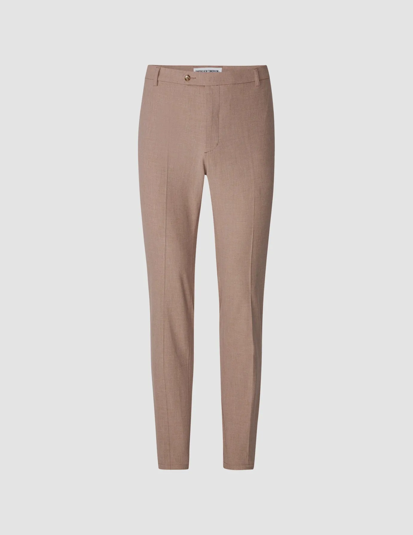 Trail Comfort Essential Suit Pants Slim Dusty Lilac Melange