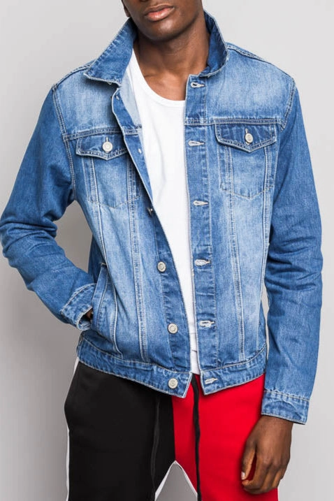 Essential Denim Trucker Jacket FlexibleCuffSystem