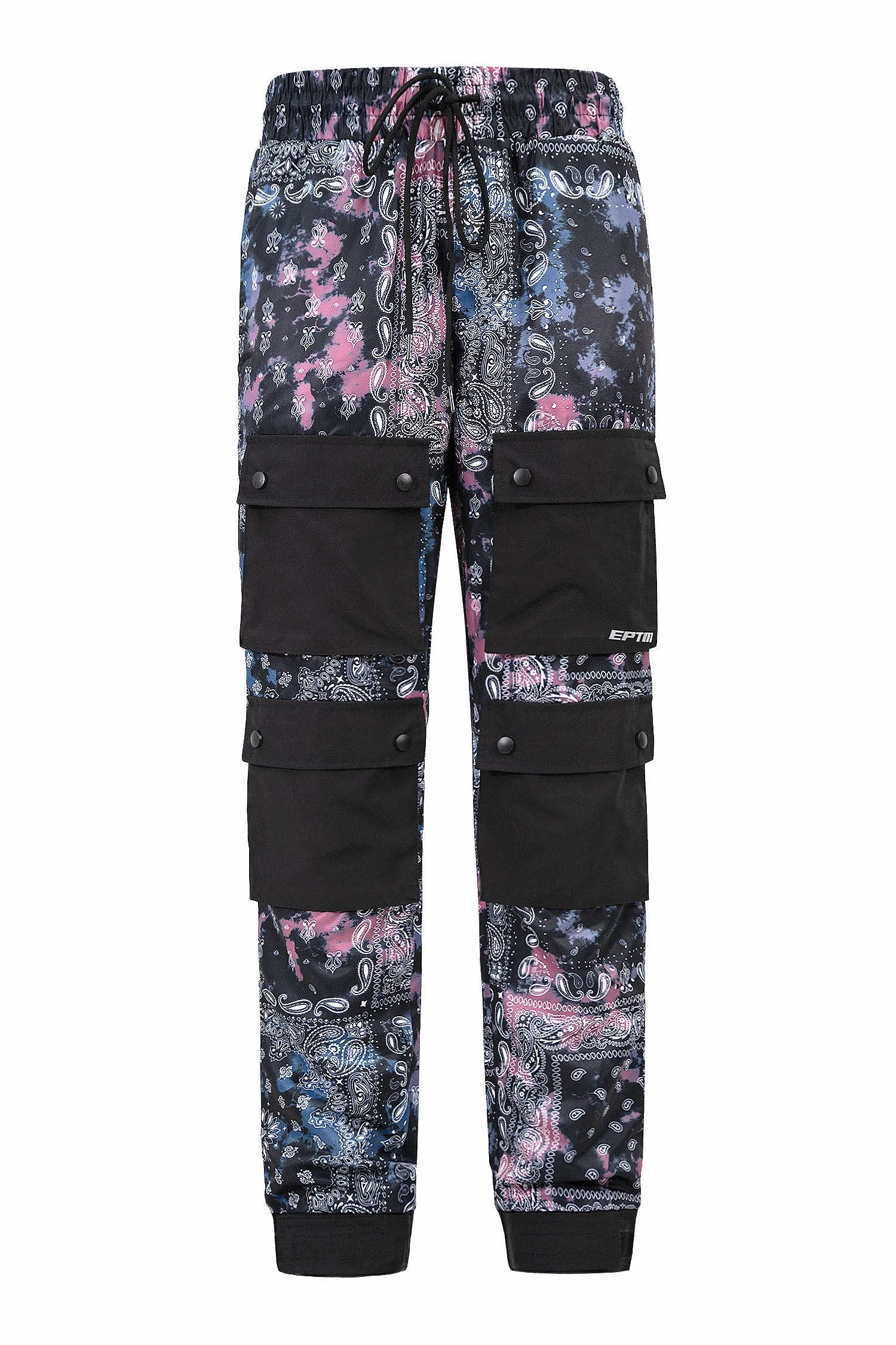 Men's Bandana Print Hyper Cargo Jogger Pants Ready For Action