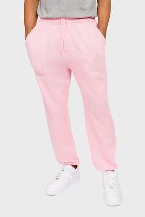 Active Comfort Practical Style Essential Solid Lightweight Fleece Sweatpants