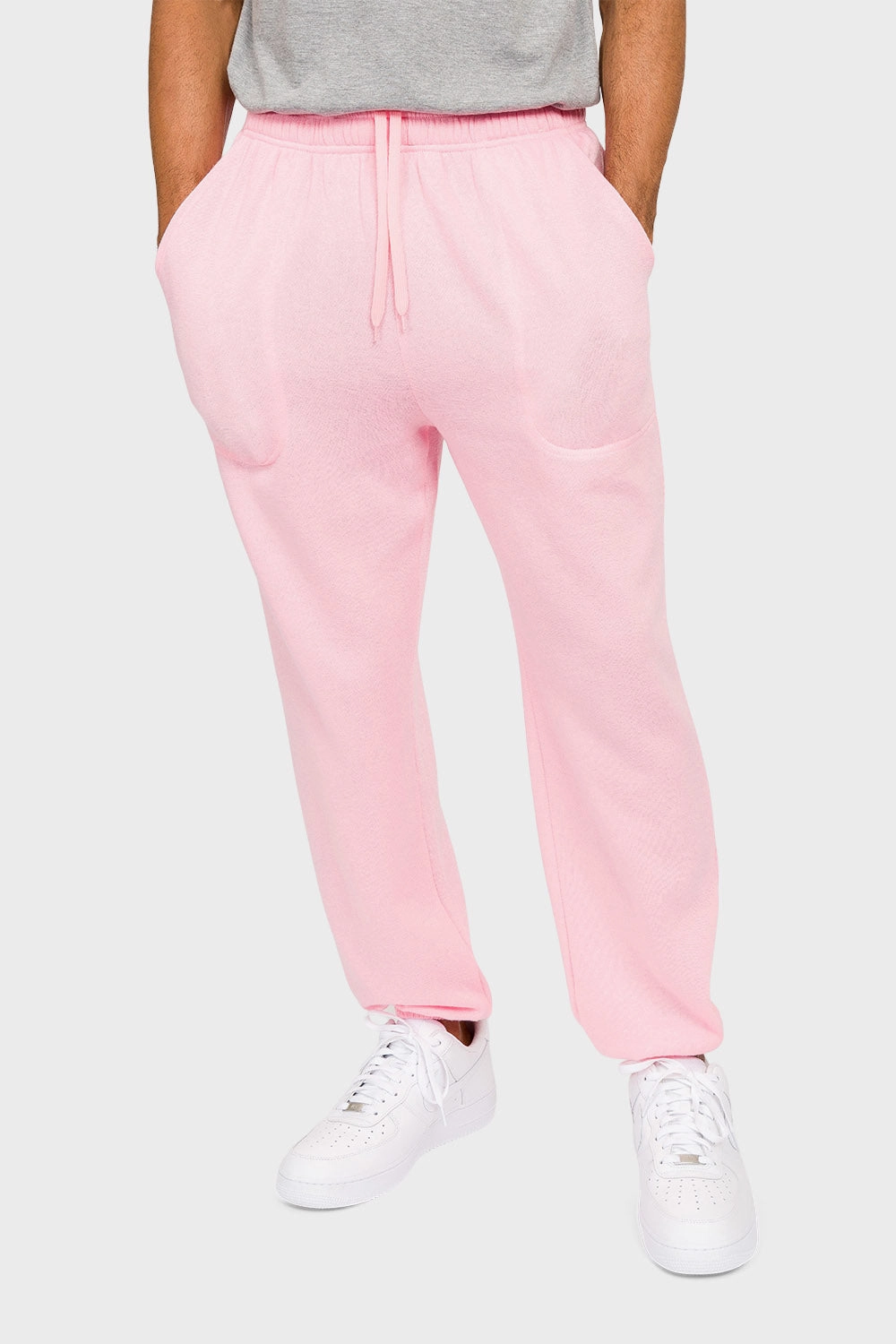 NonRestrictiveCut Essential Solid Lightweight Fleece Sweatpants