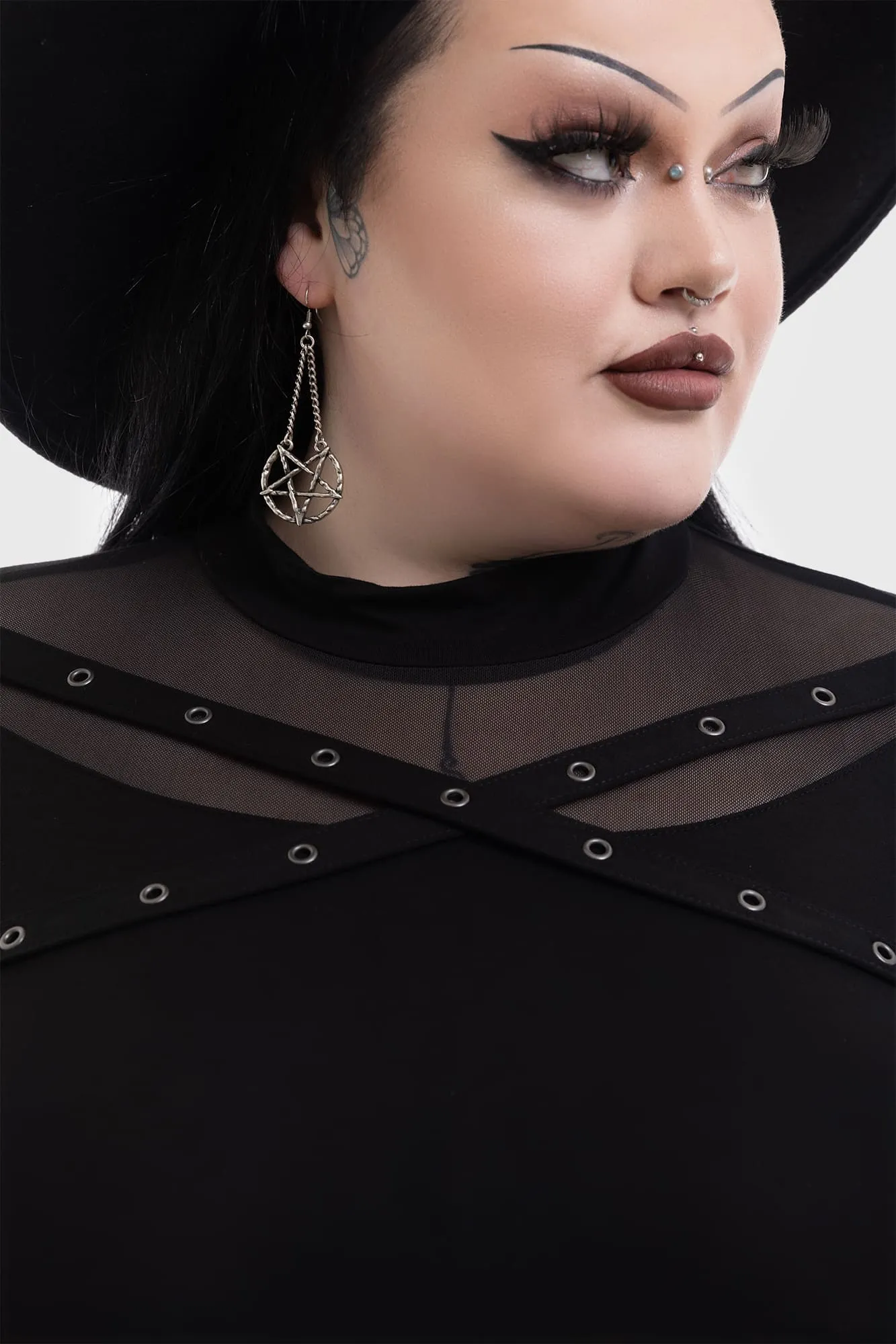 Midnight Riot Dress Street Vibe Layered Design