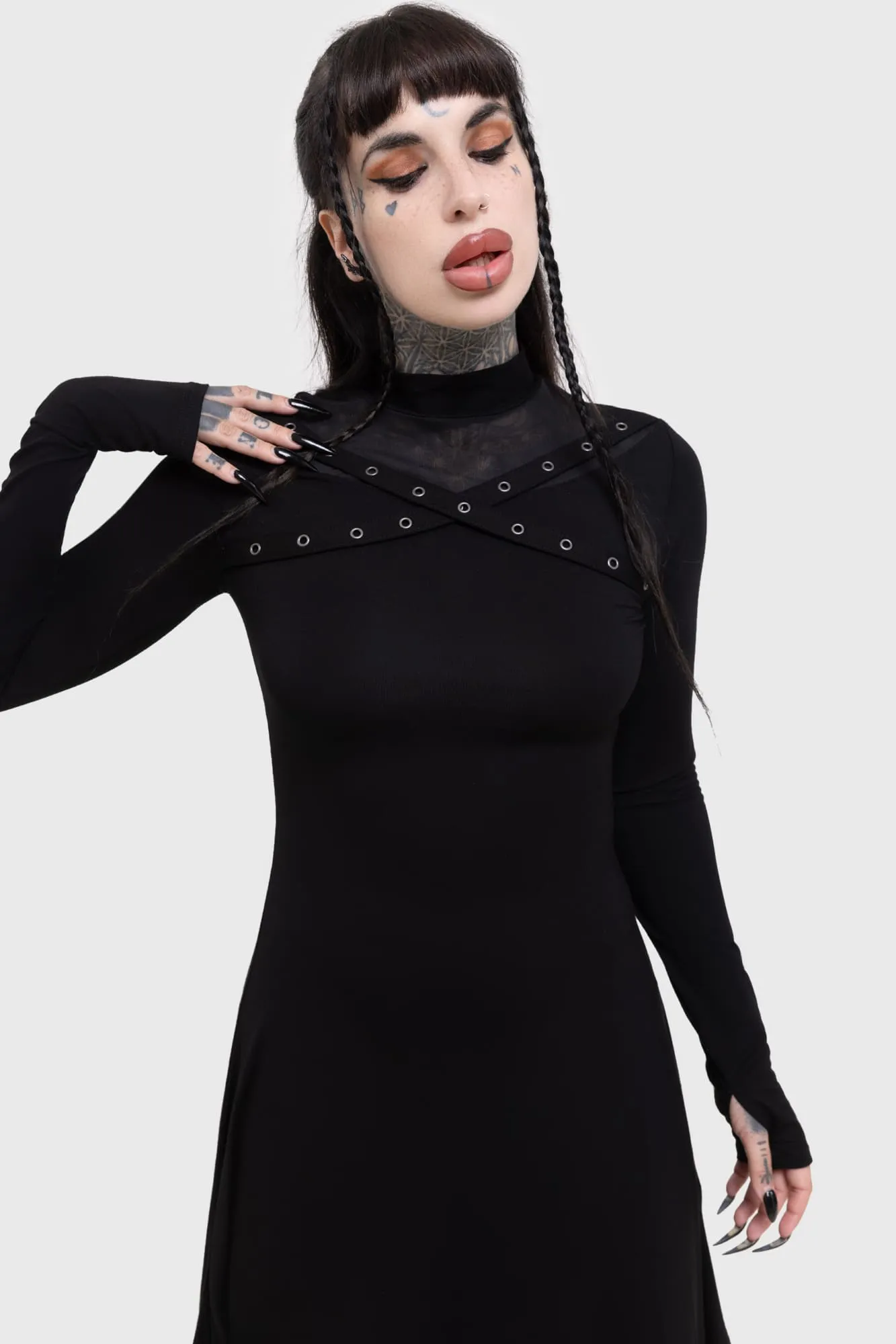 Fitted Mood Midnight Riot Dress