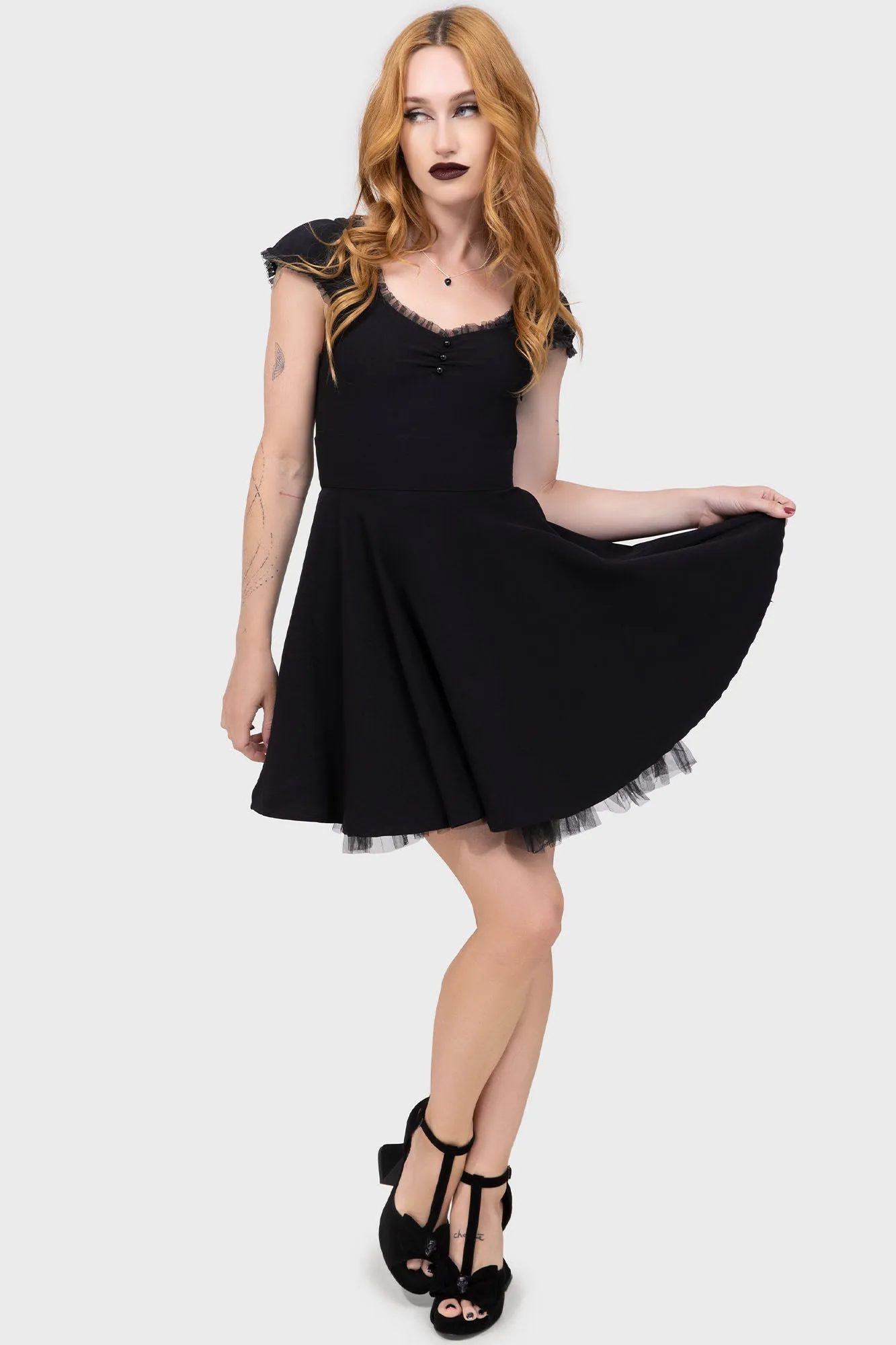Fine Texture Aisling Party Dress
