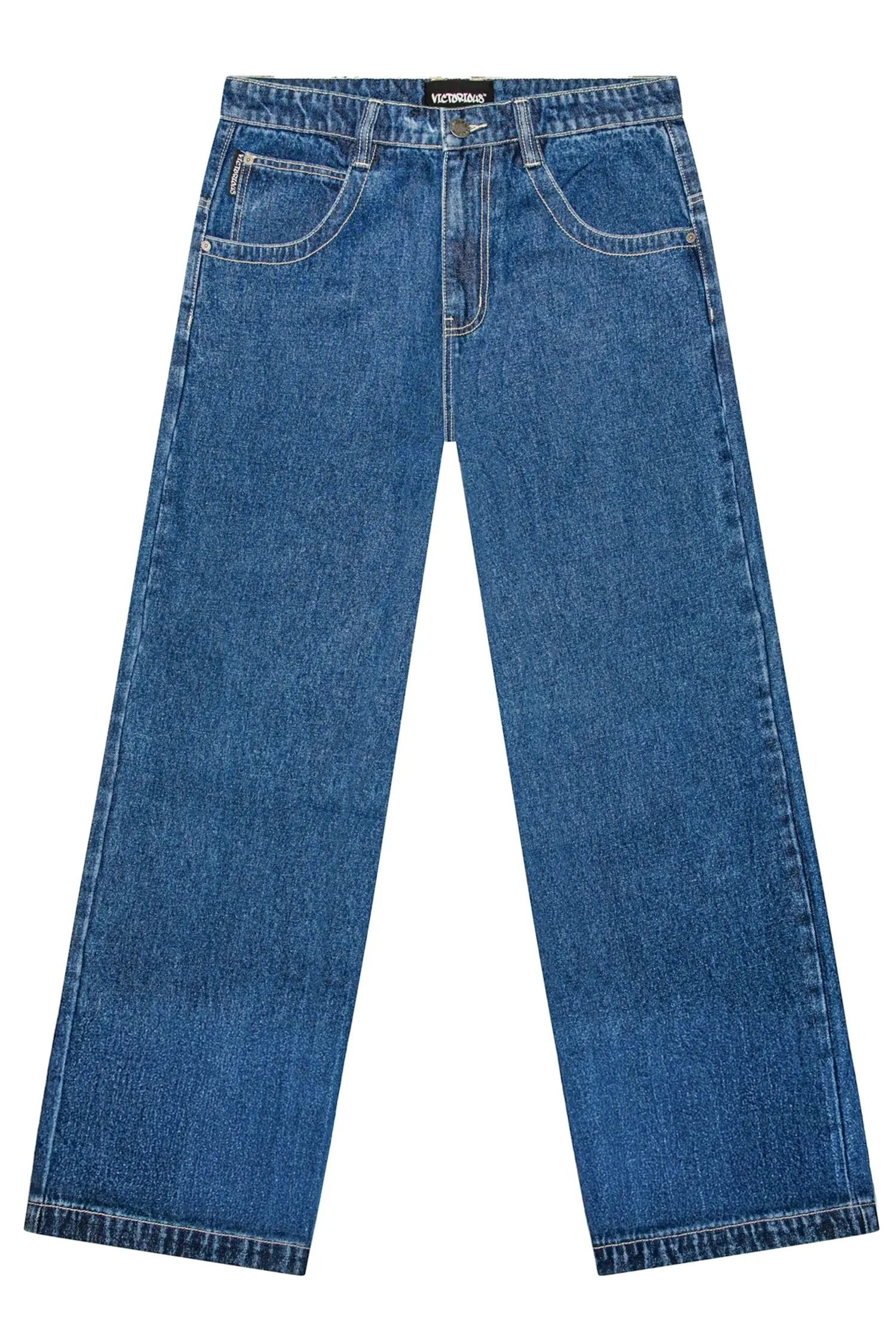 Modern Utility Durable Hem Ultra Baggy Y2K Denim Jeans