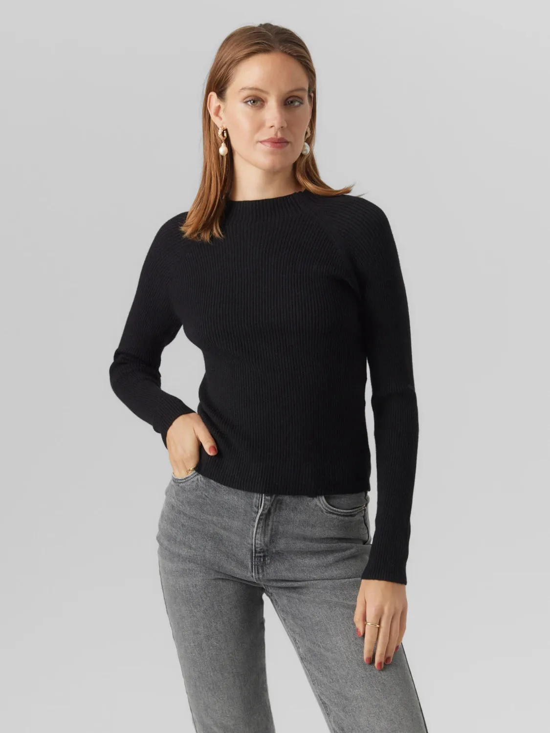 Evie High Neck Sweater Smart Style Slim Fit Design