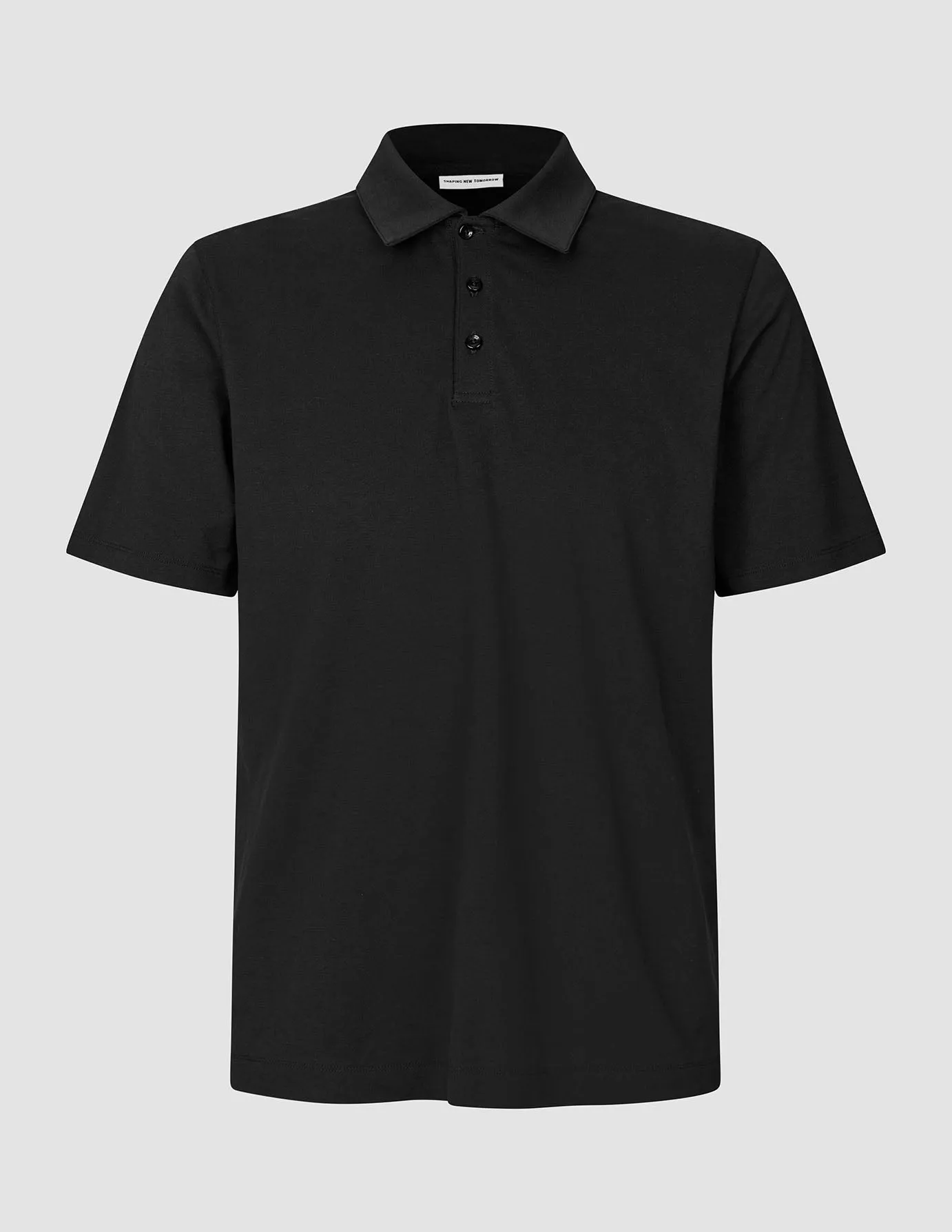 Bohemian Lightweight Feel Evolve Pique Polo Black