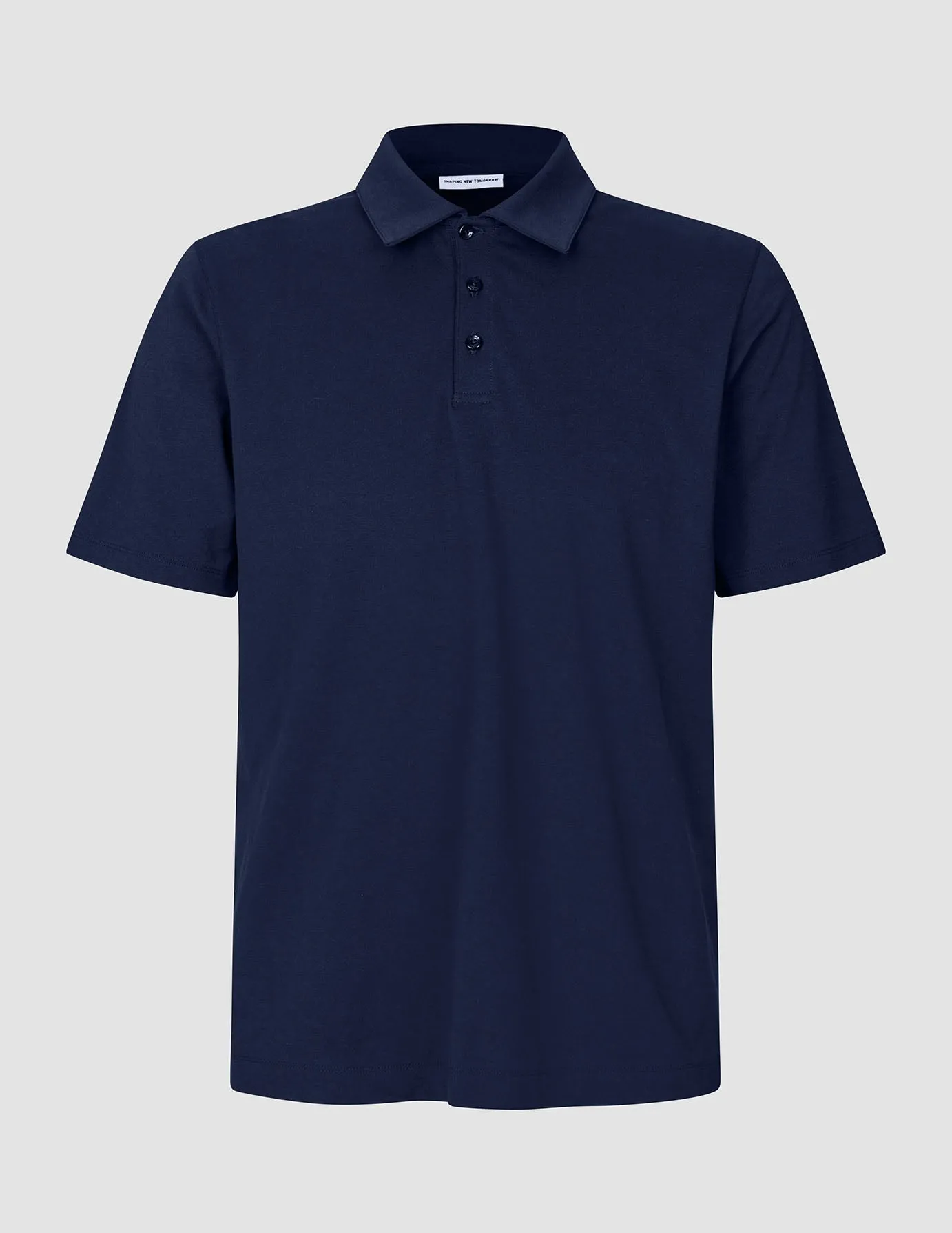 Evolve Pique Polo Navy Chic Comfort Style
