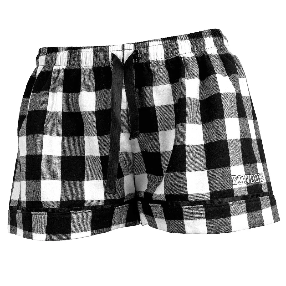 Quick Dry Fabric Women's Plaid Flannel Shorts