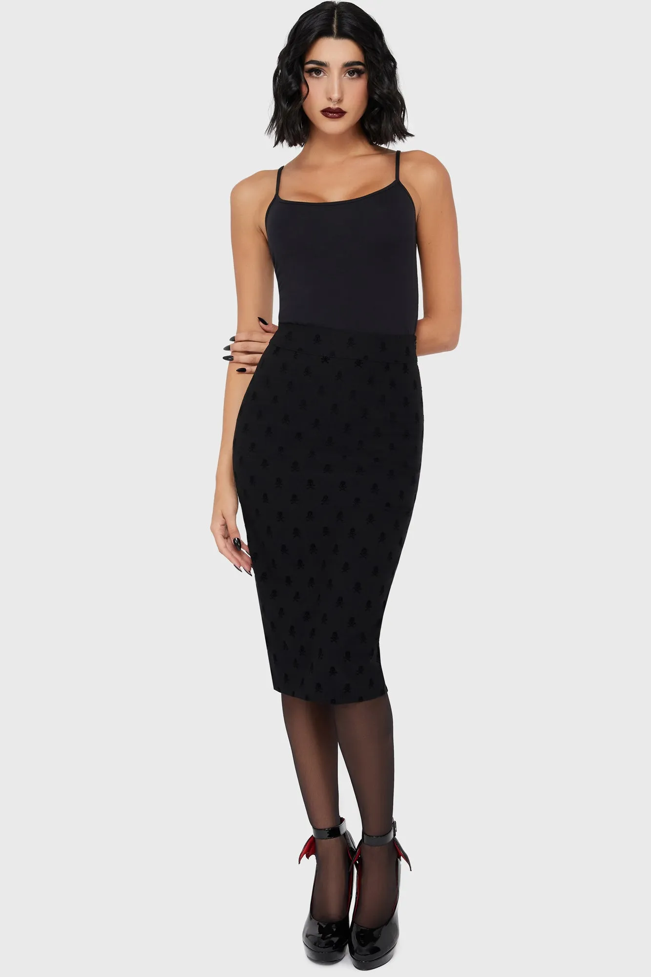 Wrap Closure Doom Doll Skirt