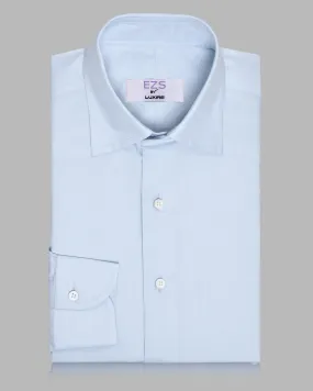 EZS Sky Blue Travel Shirt Essential Wardrobe Sporty Look