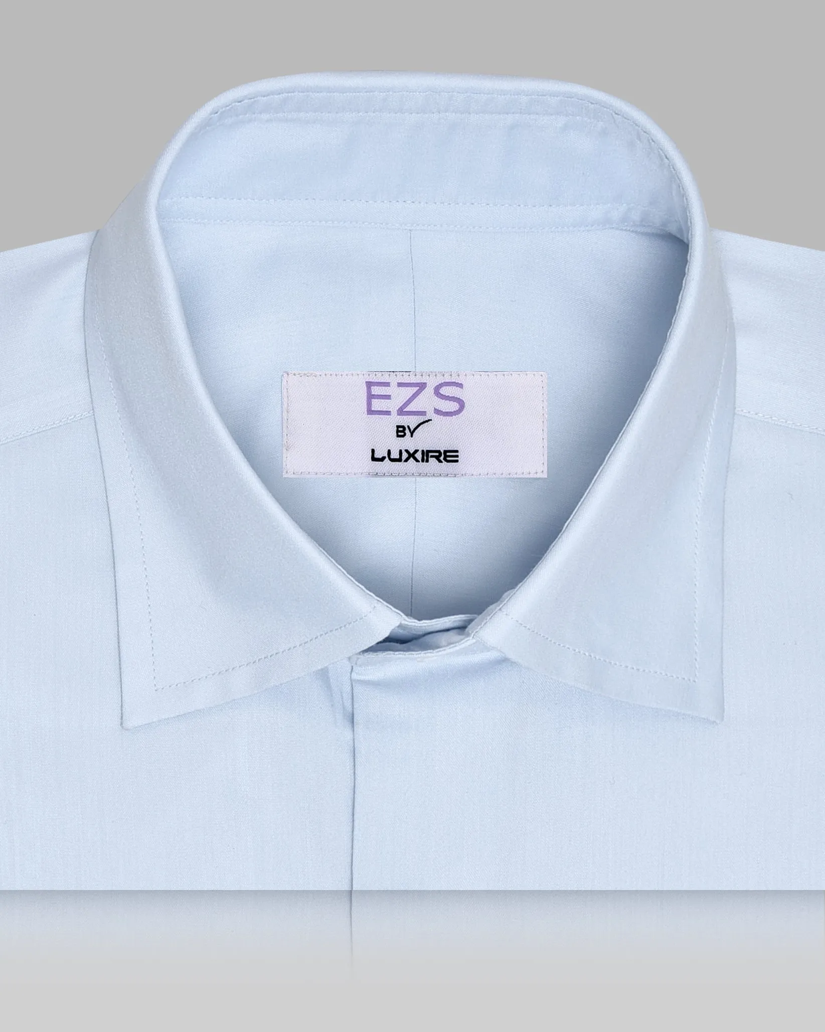EZS Sky Blue Travel Shirt Comfortable Wear