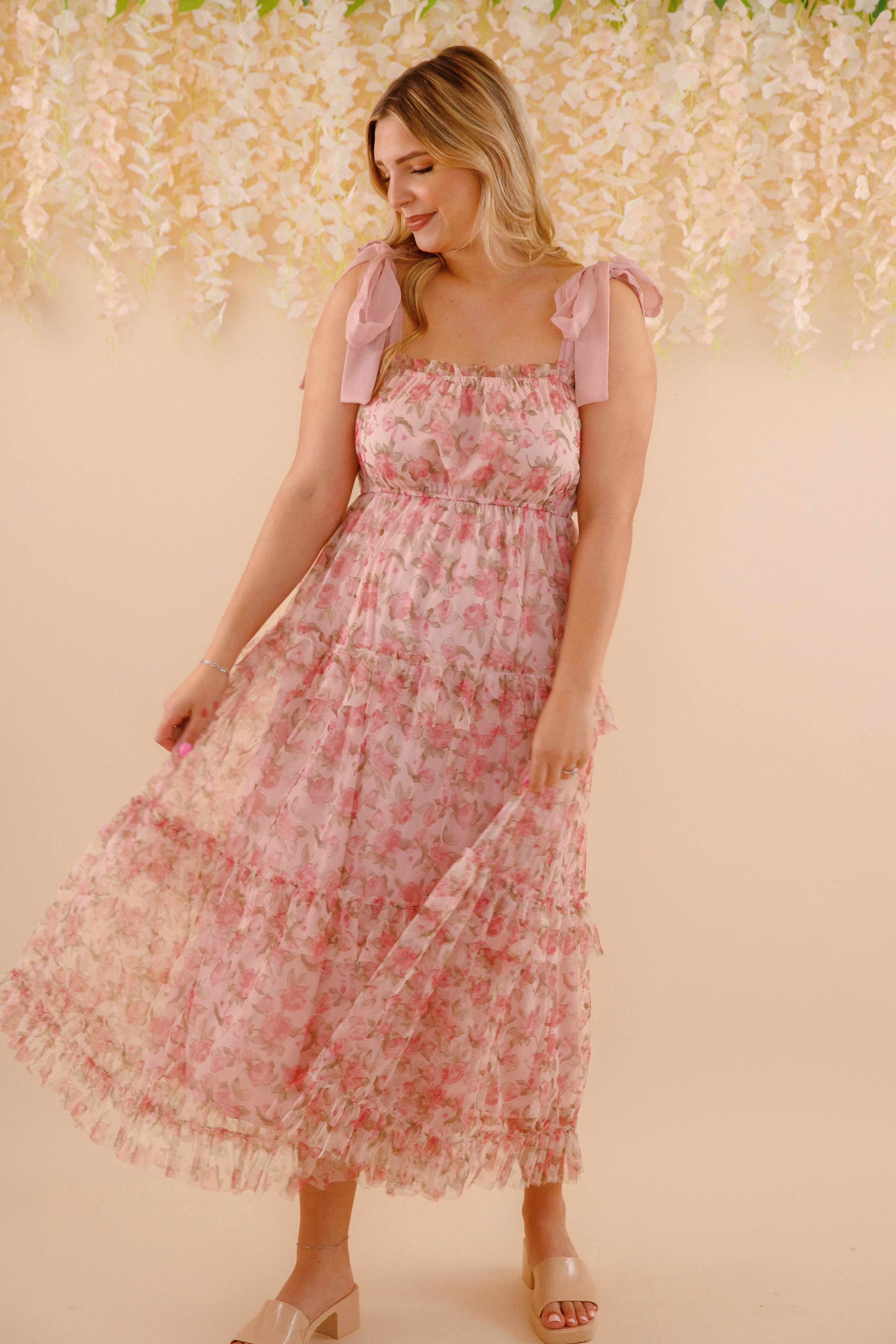 Free Shape There's Something So Sweet Maxi Dress