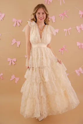 Mood Comfort Lightweight Comfort Angelic Bliss Tulle Maxi Dress